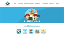 Desktop Screenshot of bokstavkongen.no